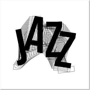 Jazz logo Posters and Art